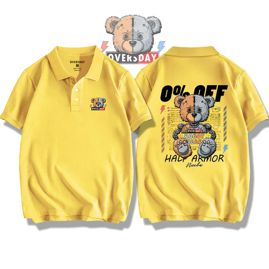 Robot Bear / Polo Shirt