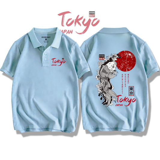 Japanese Koi Fish / Polo Shirt