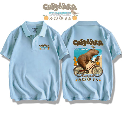 Summer Capybara / Polo Shirt