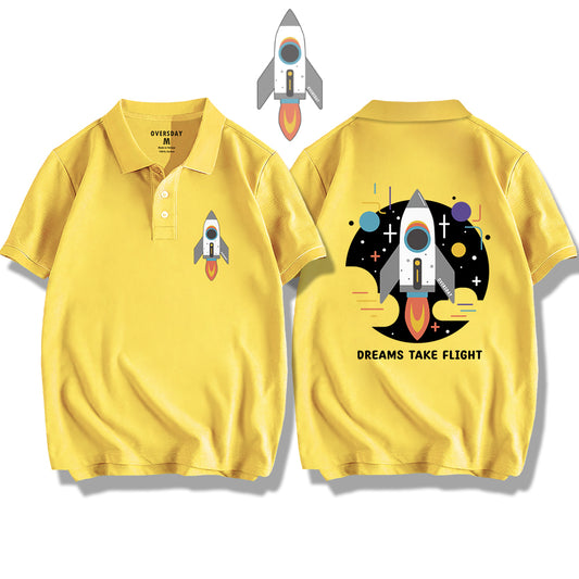 Rocket-Dreams Take Flight / Polo Shirt