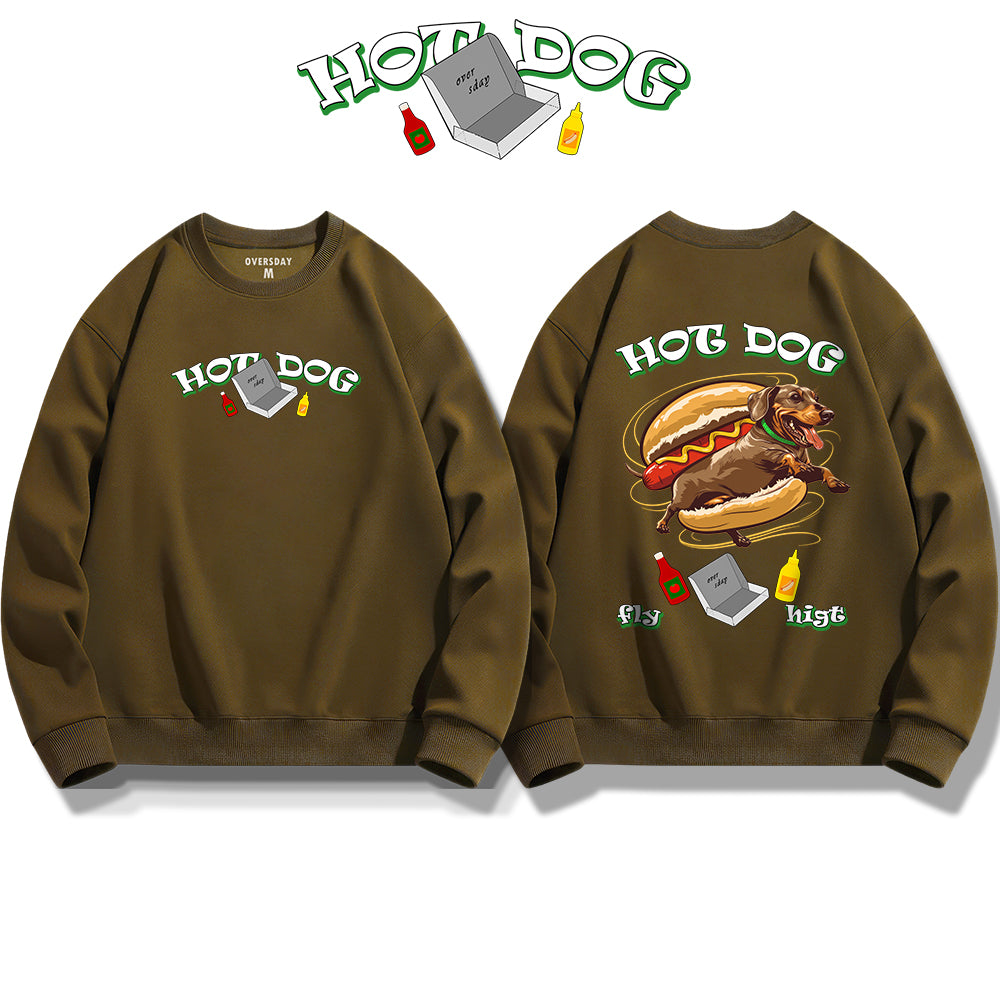 Flying Hot Dog / Sweatshirt