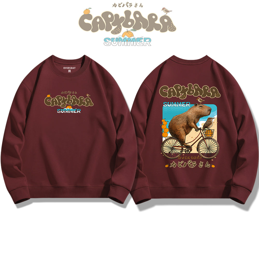 Summer Capybara / Sweatshirt