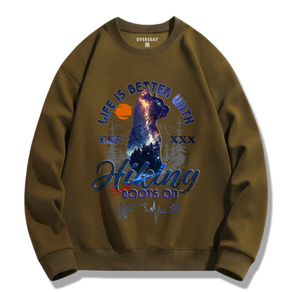 Black Cat Galaxy / Sweatshirt