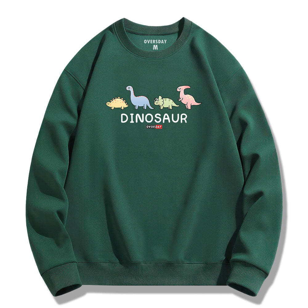 Herbivorous Little Dinosaurs / Sweatshirt