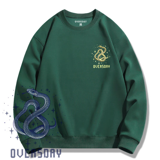 Starlit Serpent Whispers / Sweatshirt