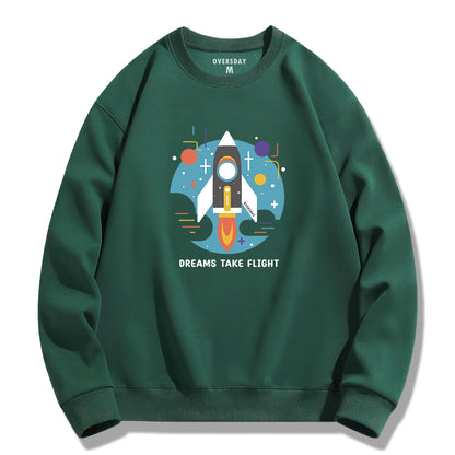 Rocket-Dreams Take Flight / Sweatshirt