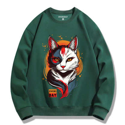 Masked Spirit Cat / Sweatshirt