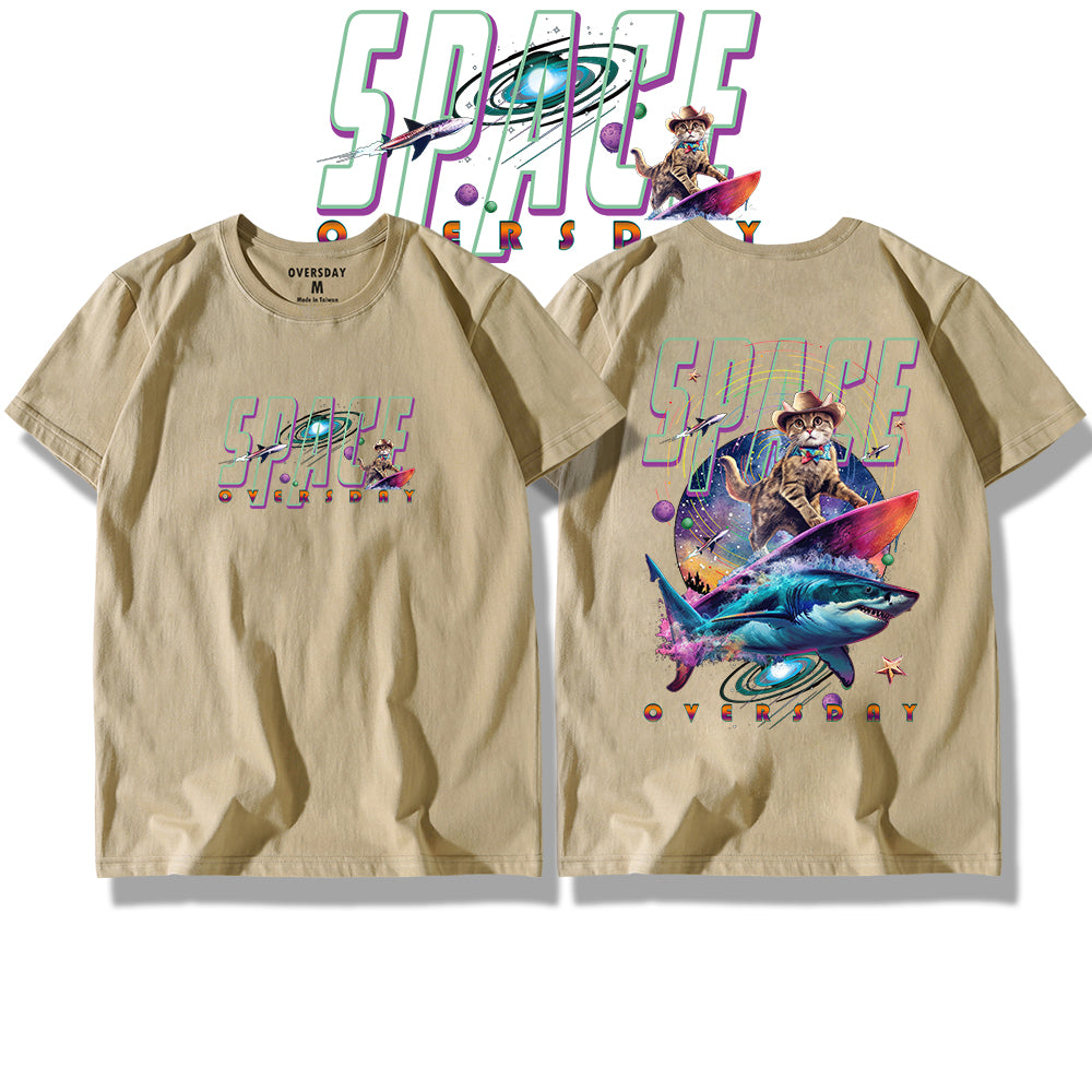 Mega Shark Surf Cat / Classic Tee