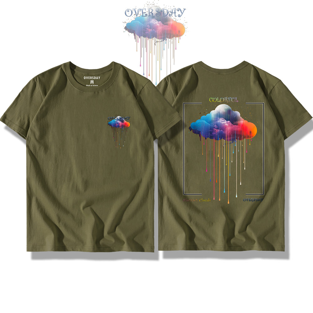 Colorful Abstract Clouds / Classic Tee