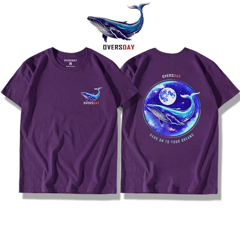 Blue Whale and Moon / Classic Tee