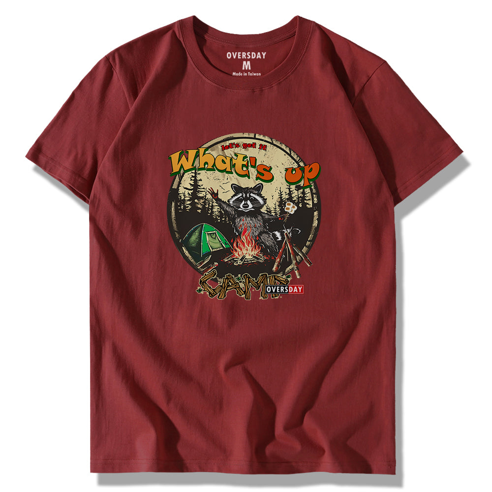 Forest Camping Raccoon / Classic Tee