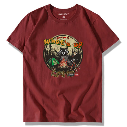 Forest Camping Raccoon / Classic Tee