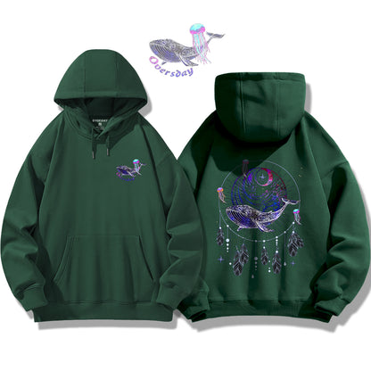 Dream Catcher of Blue Whale / Hoodie