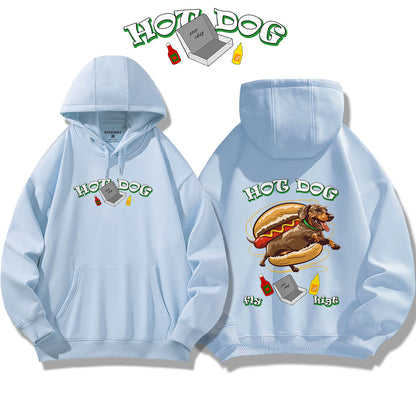 Flying Hot Dog / Hoodie