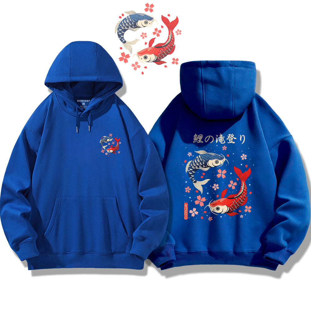 Carp Leaping Over the Dragon Gate / Hoodie