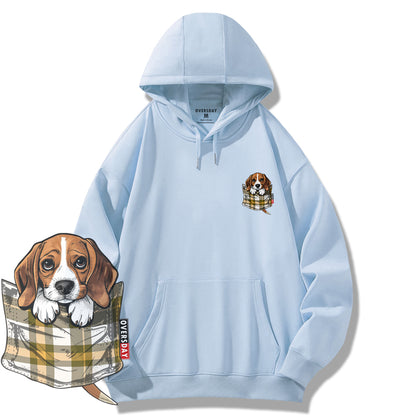 Tartan Pocket Beagle / Hoodie