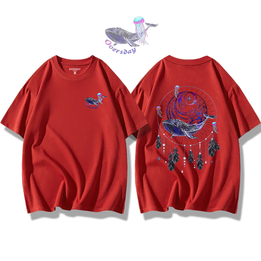 Dream Catcher of Blue Whale / Loose Tee