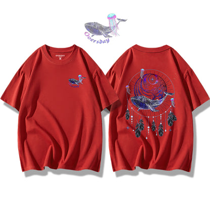 Dream Catcher of Blue Whale / Loose Tee