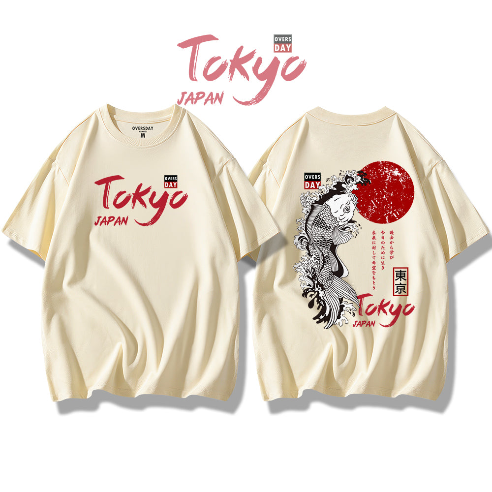 Japanese Koi Fish / Loose Tee