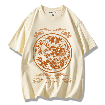 Emperor Dragon Pattern / Loose Tee