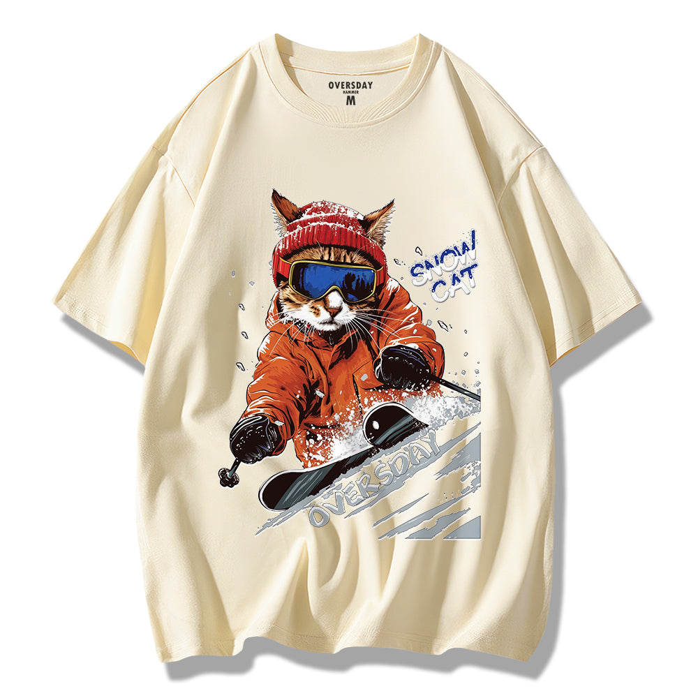 Pro Skier Cat / Loose Tee