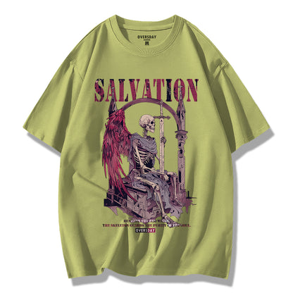 Crimson Wing Salvation / Loose Tee