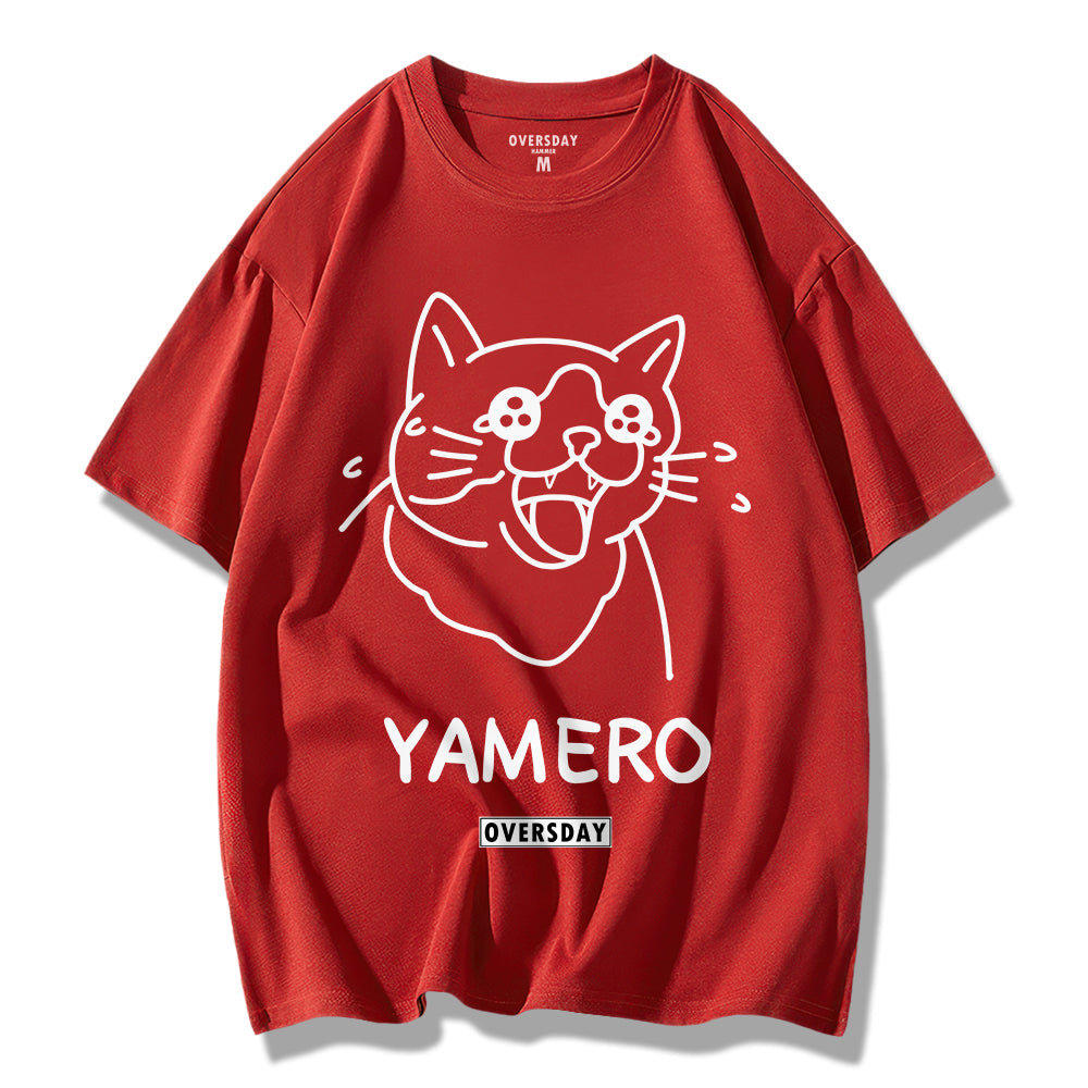 Yamero Cat / Loose Tee