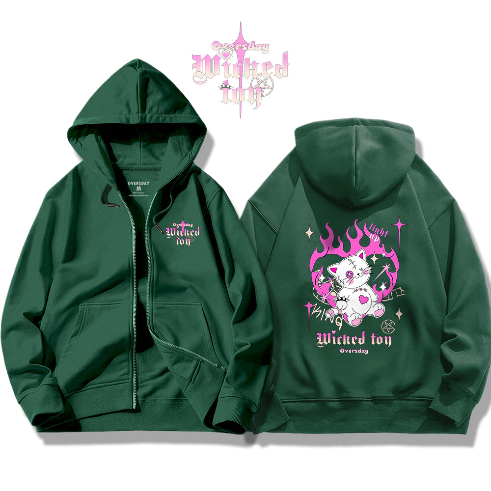 Wicked Toy / Zip Up Hoodie