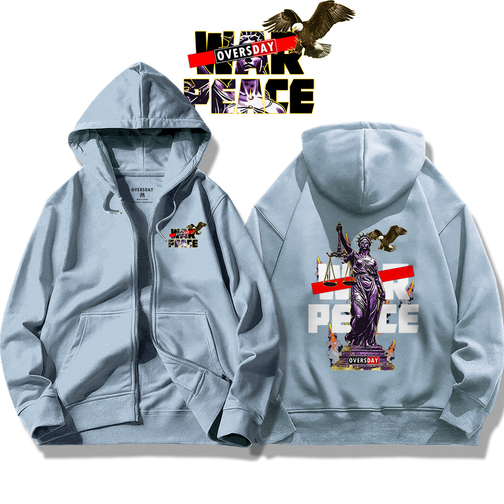 Lady of Justice / Zip Up Hoodie