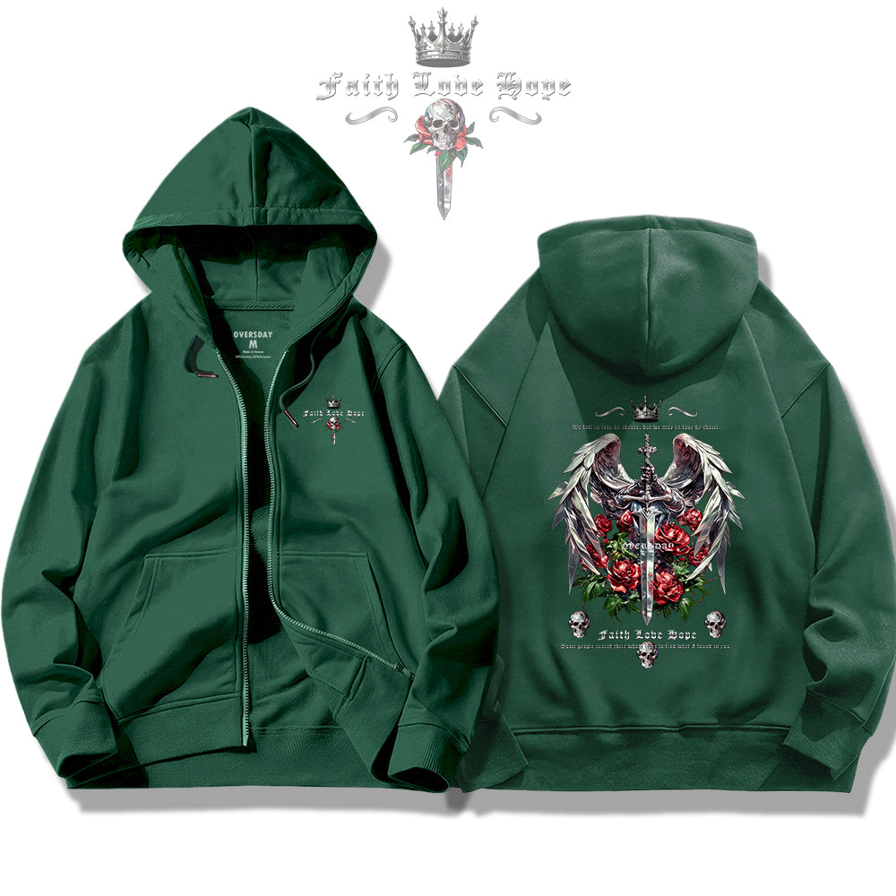 Guardian of Love / Zip Up Hoodie