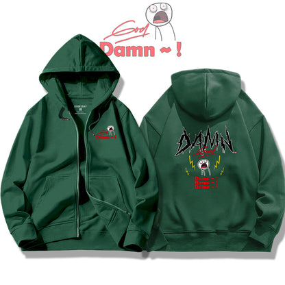 God Damn ! / Zip Up Hoodie