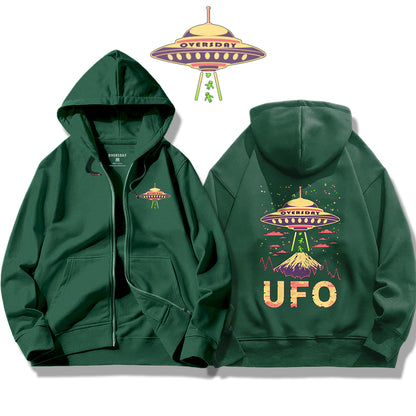 UFO / Zip Up Hoodie