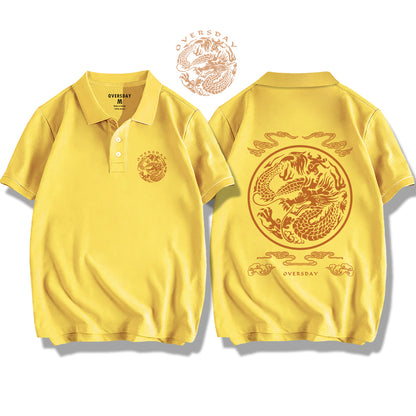 Emperor Dragon Pattern / Polo Shirt