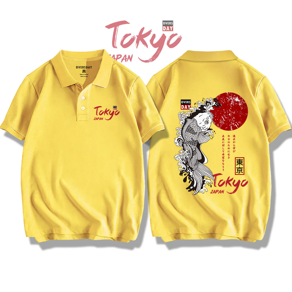 Japanese Koi Fish / Polo Shirt