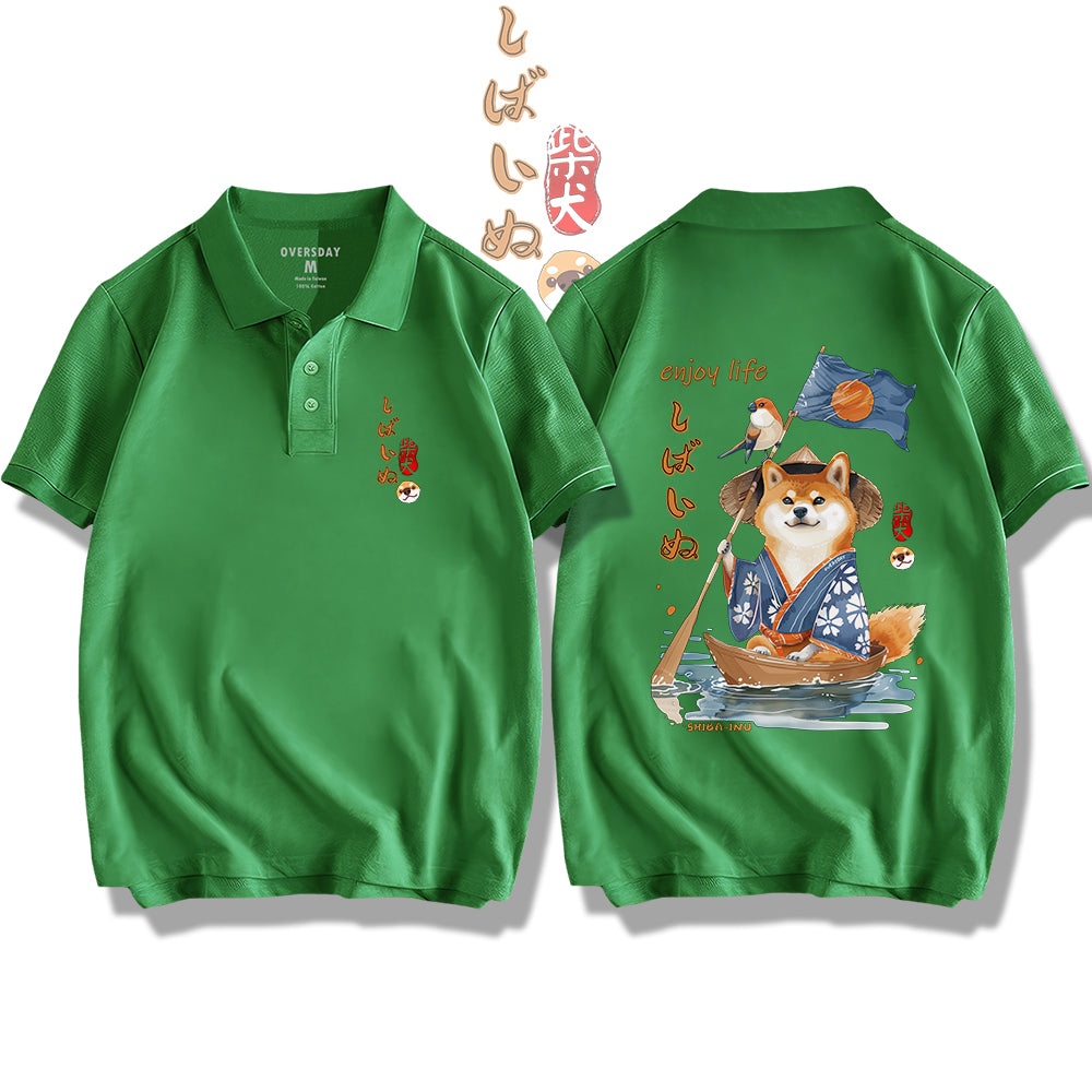 Relaxed Shiba / Polo Shirt