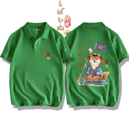 Relaxed Shiba / Polo Shirt