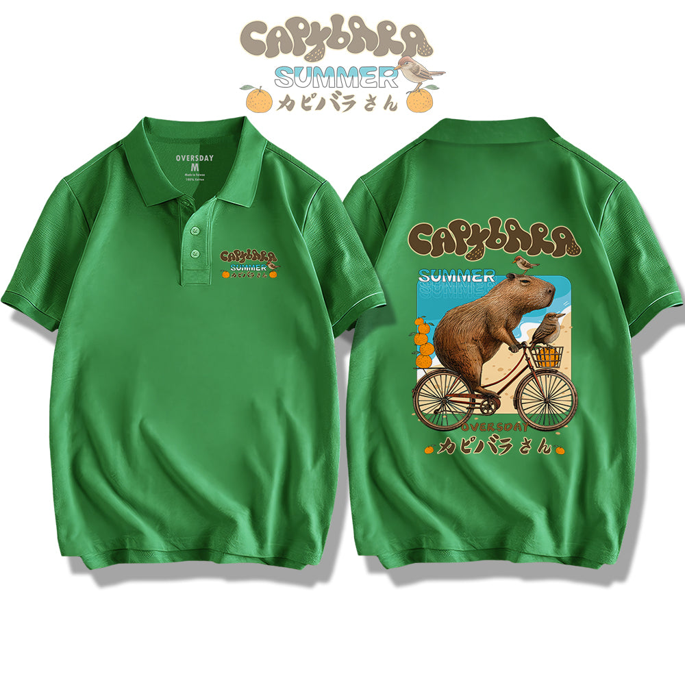 Summer Capybara / Polo Shirt