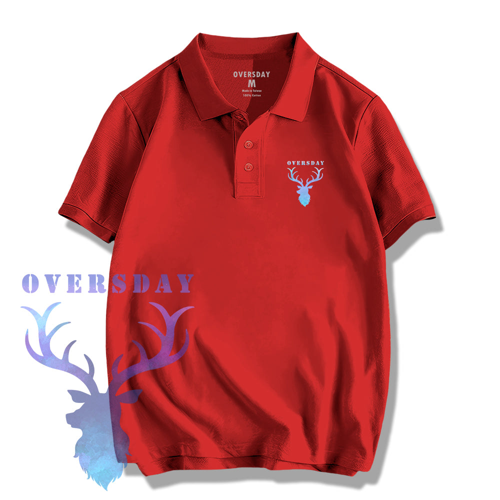 Starry Sky Deer / Polo Shirt