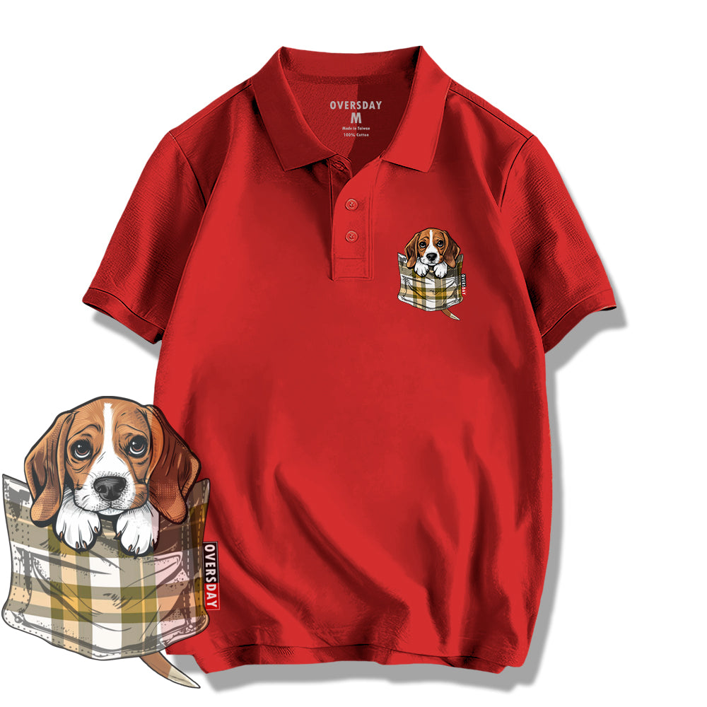 Tartan Pocket Beagle / Polo Shirt