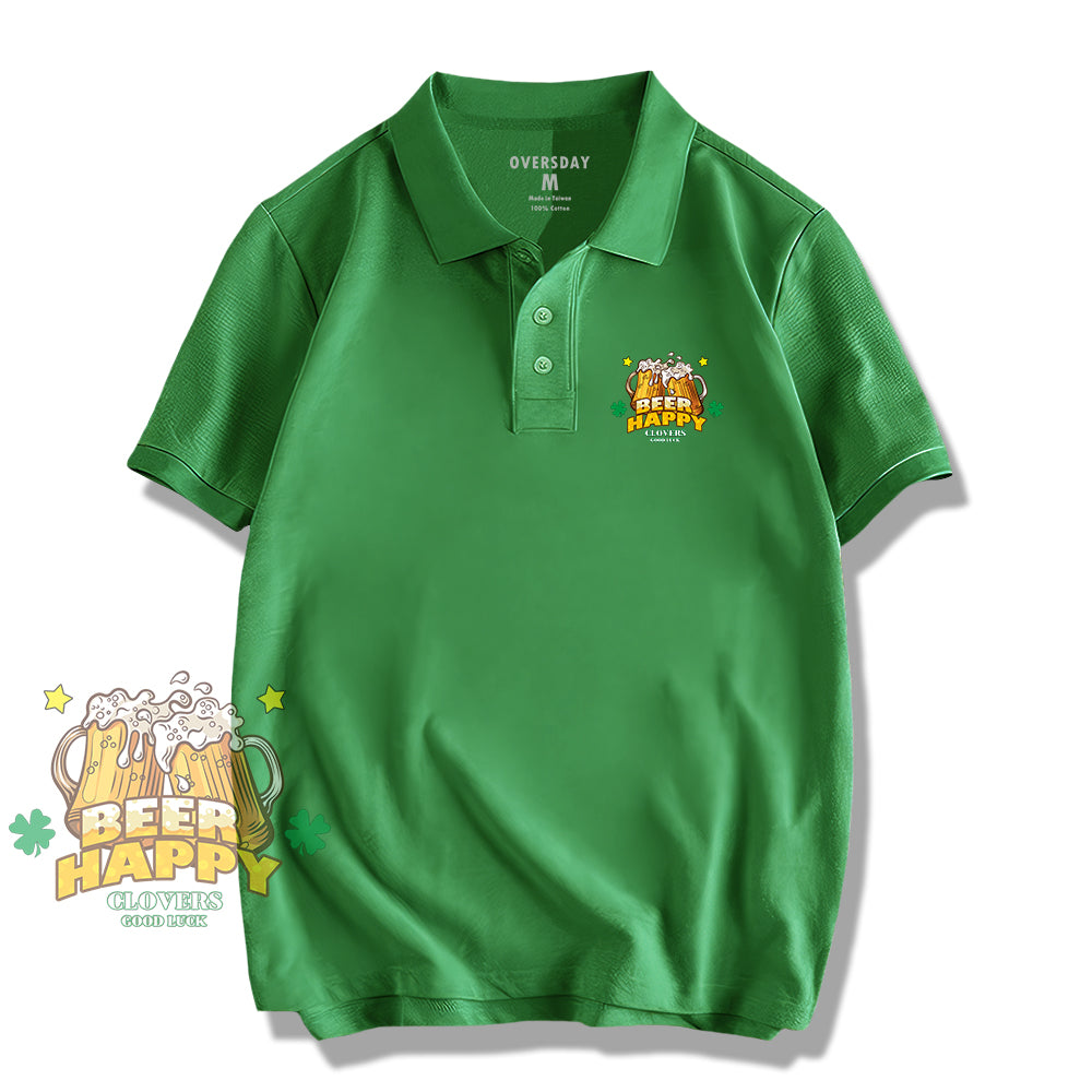 Lucky Beer Clover / Polo Shirt