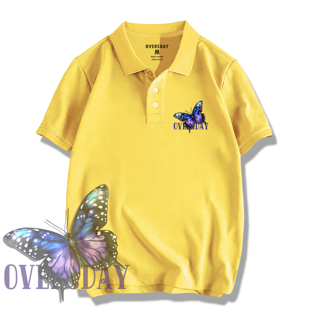 Purple Butterfly Dreams / Polo Shirt