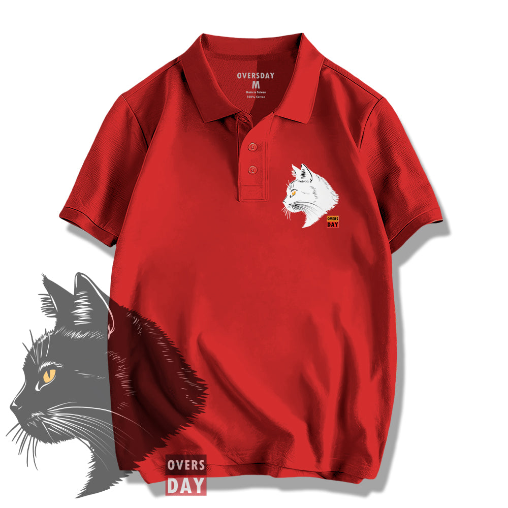 Masked Spirit Cat / Polo Shirt