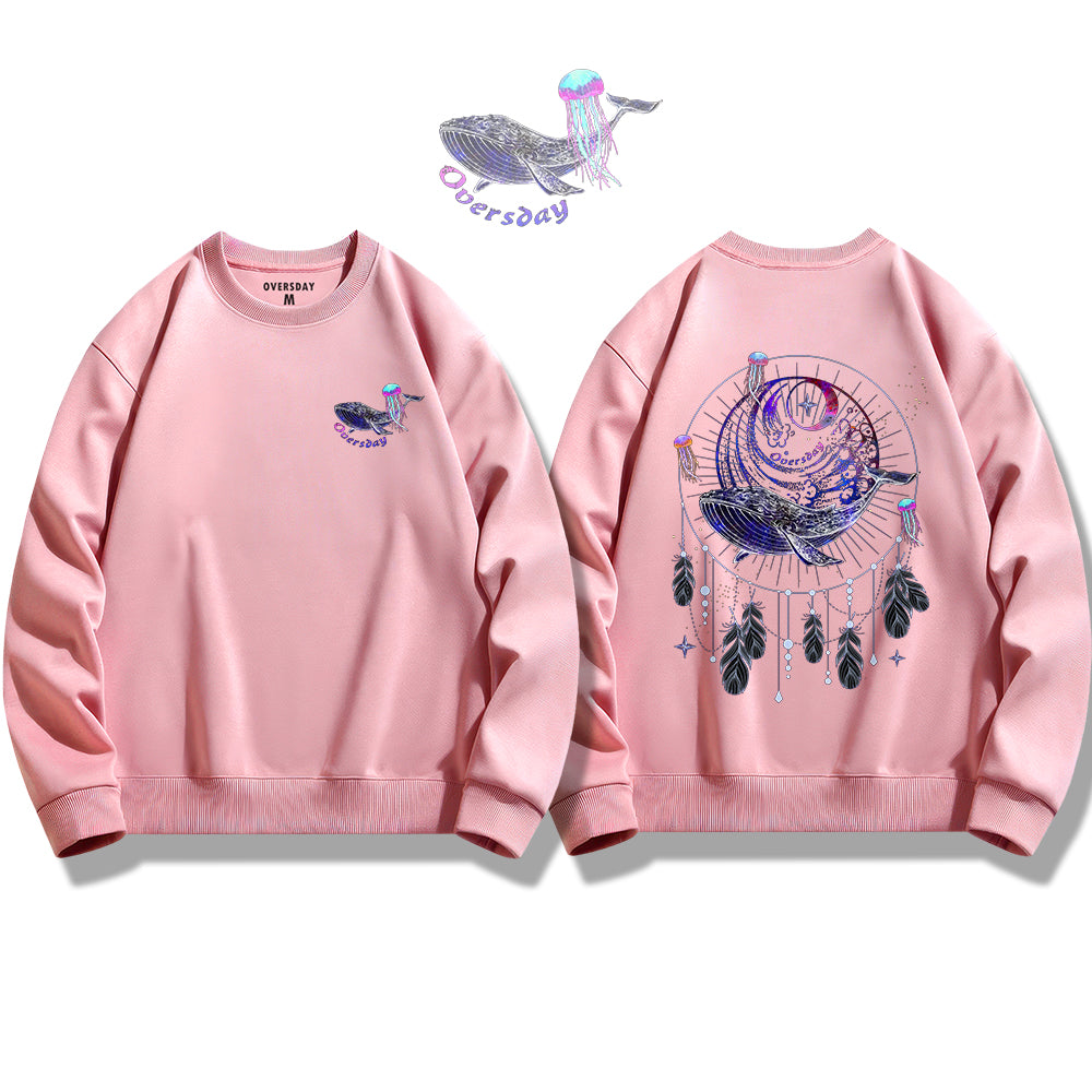 Dream Catcher of Blue Whale / Sweatshirt