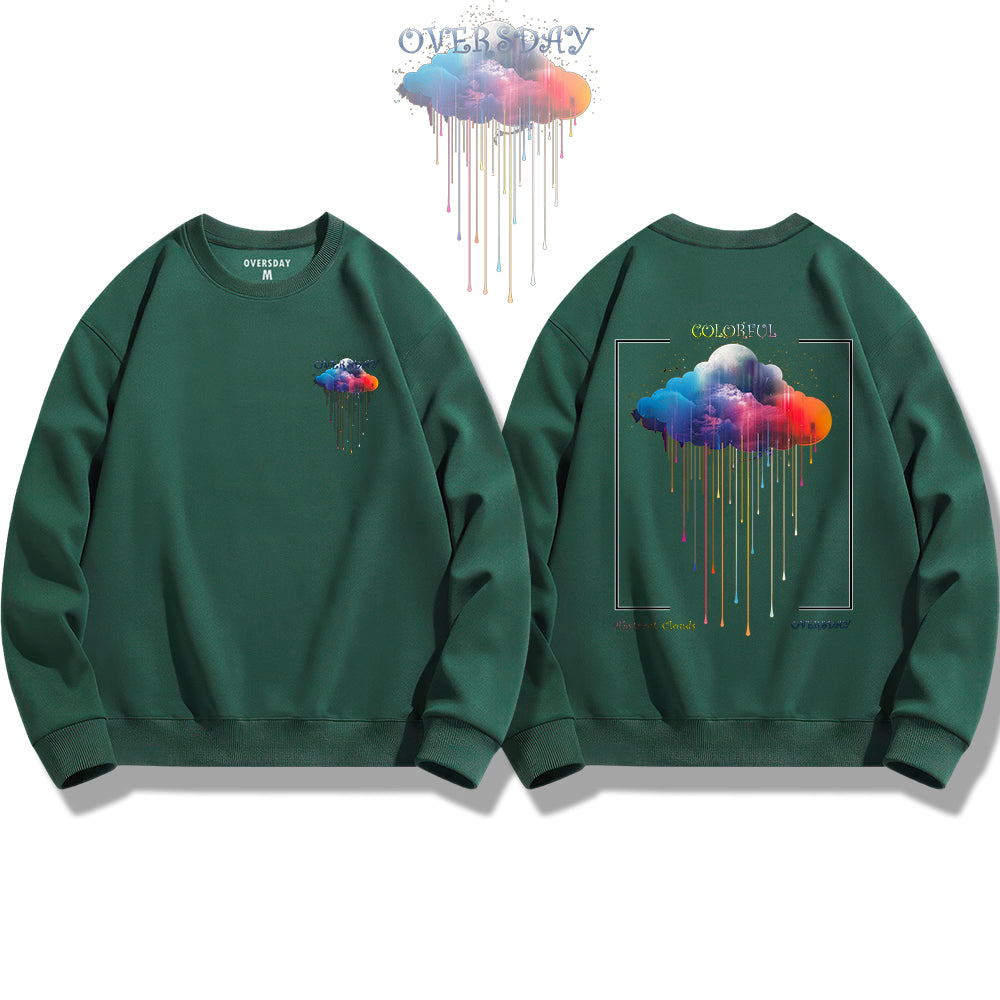 Colorful Abstract Clouds / Sweatshirt