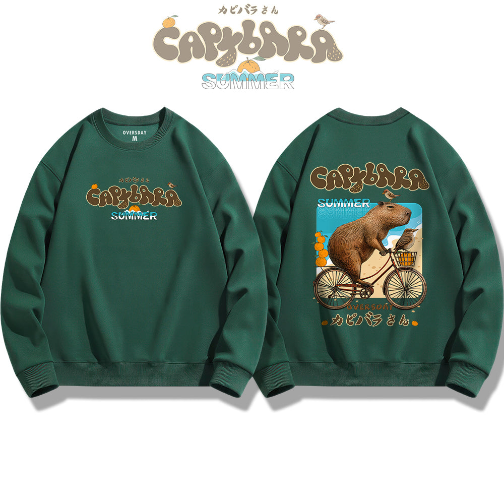 Summer Capybara / Sweatshirt