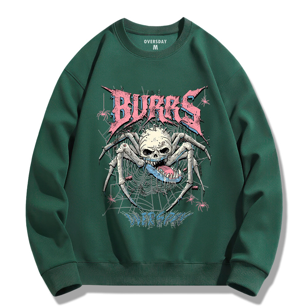 Undead Spider Skull / Sweatshirt