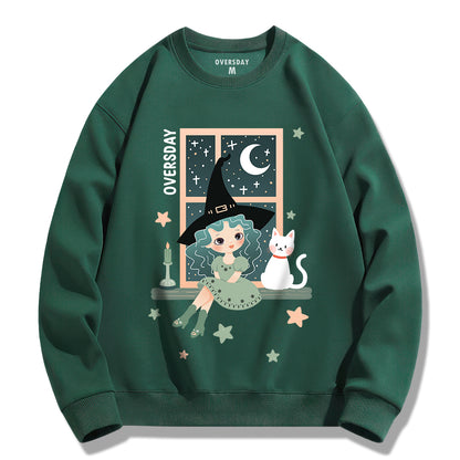 Starry Night Witch / Sweatshirt