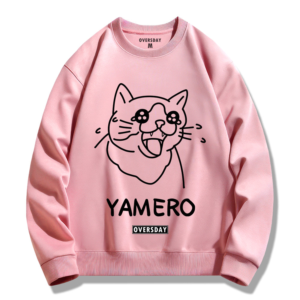 Yamero Cat / Sweatshirt