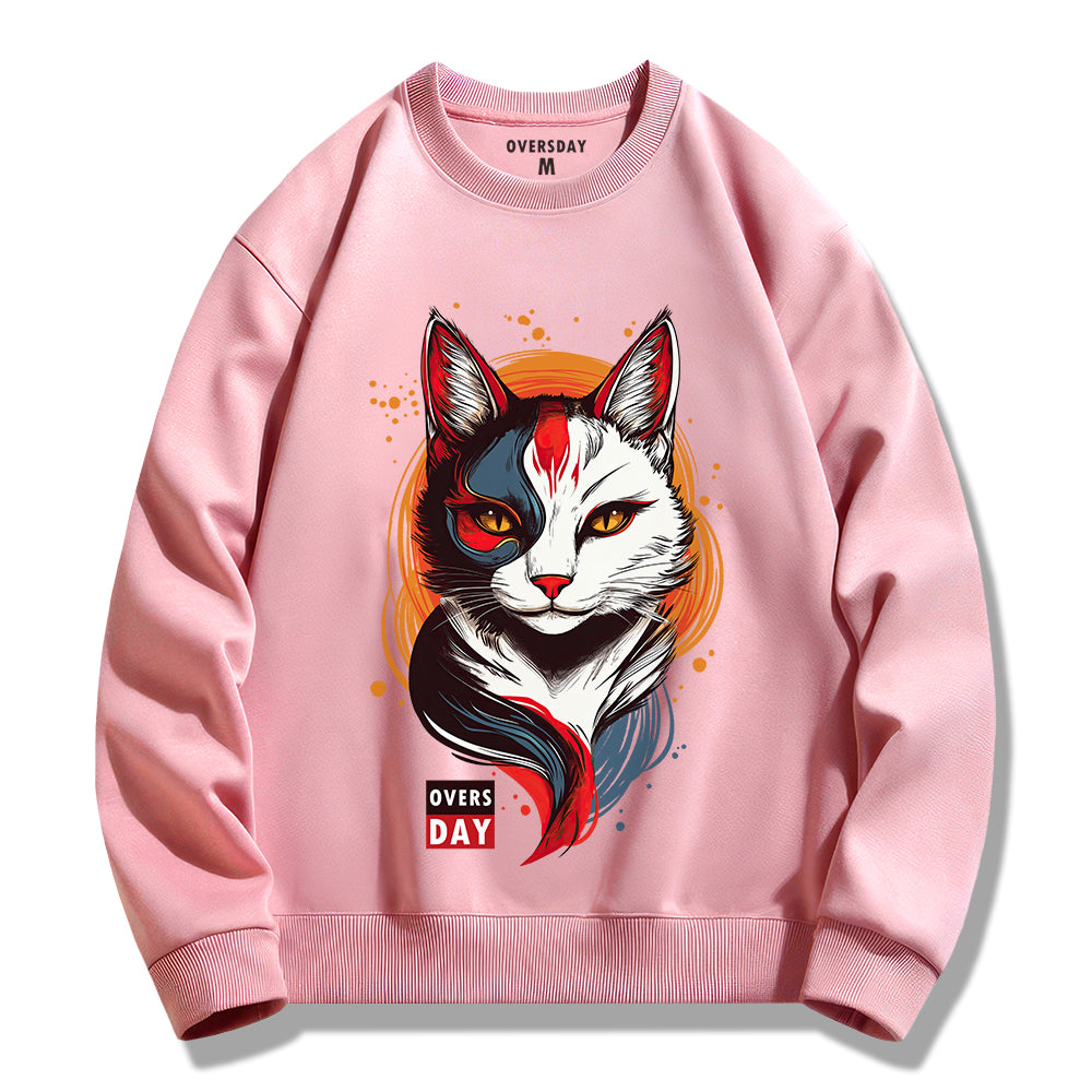 Masked Spirit Cat / Sweatshirt