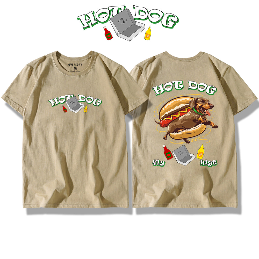 Flying Hot Dog / Classic Tee